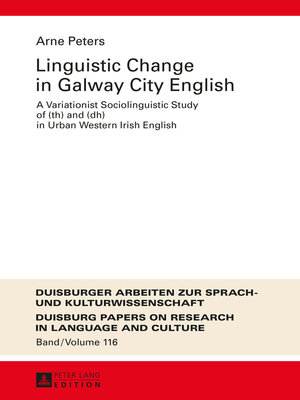 cover image of Linguistic Change in Galway City English